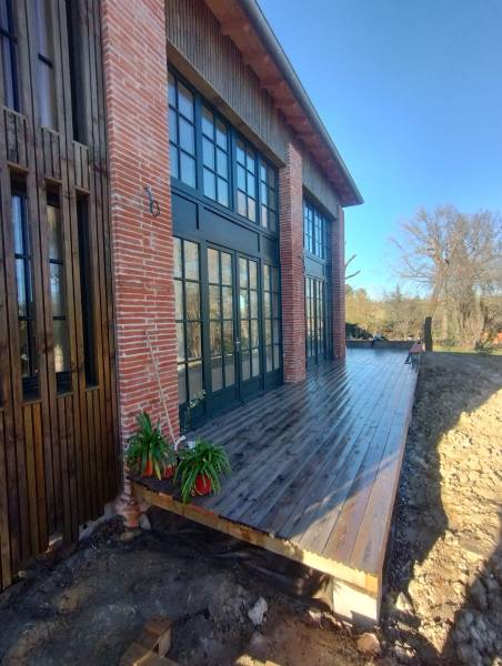 Transformation d'une grange en habitation près de Toulouse