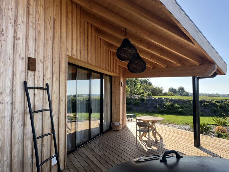 Maison individuelle sur mesure en structure CLT avec toiture végétalisée et domotique intégrée à Flourens en Haute-Garonne et ses environs