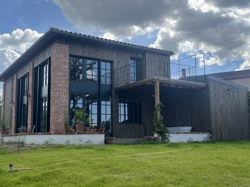 Transformation d'une grange en habitation près de Toulouse