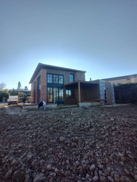 Transformation d'une grange en habitation près de Toulouse